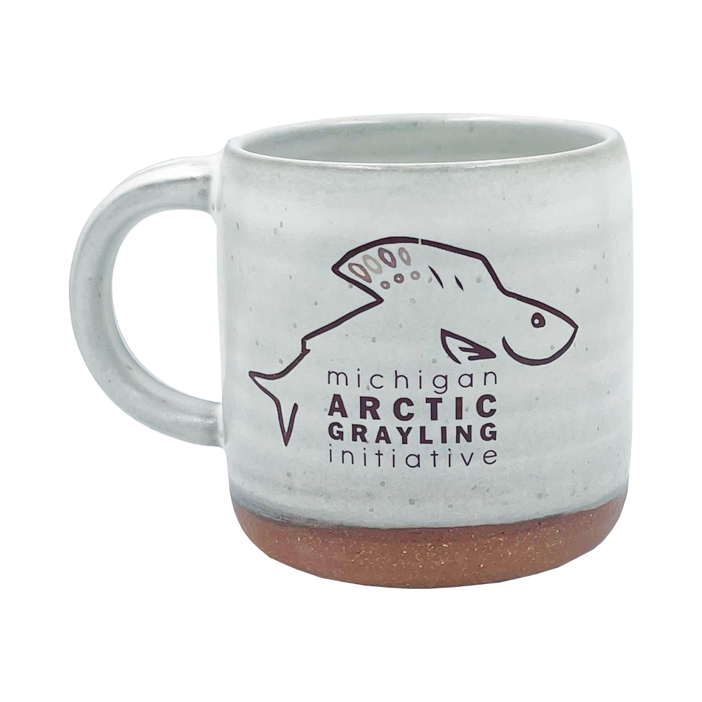 Handmade Arctic Grayling Ceramic Mug